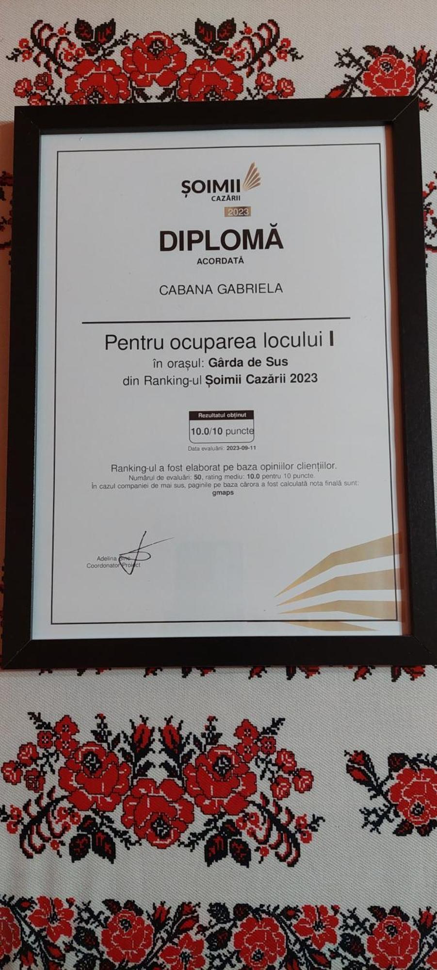 Cabana Gabriela Gîrda de Sus Dış mekan fotoğraf